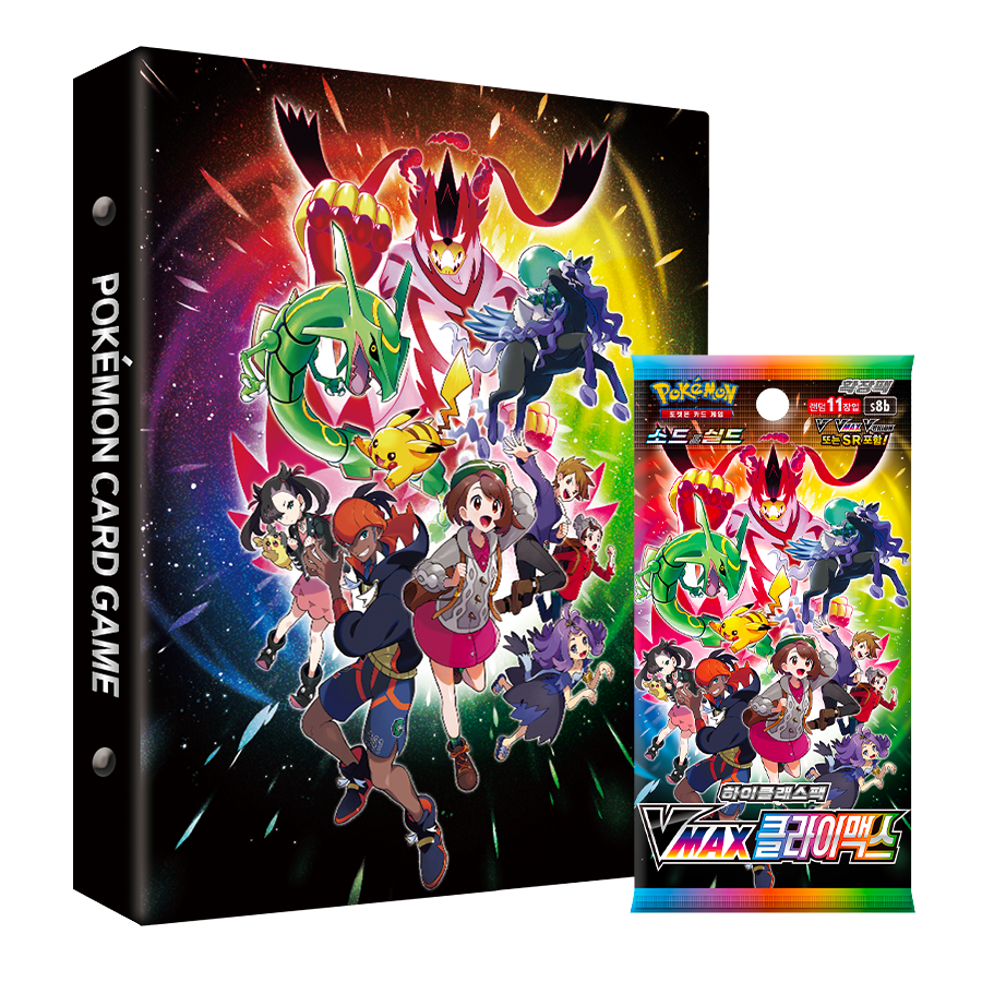 Pokemon card game vmax climax album Booster Pack sets Factory Sealed New